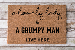 A Lovely Lady & A Grumpy Man