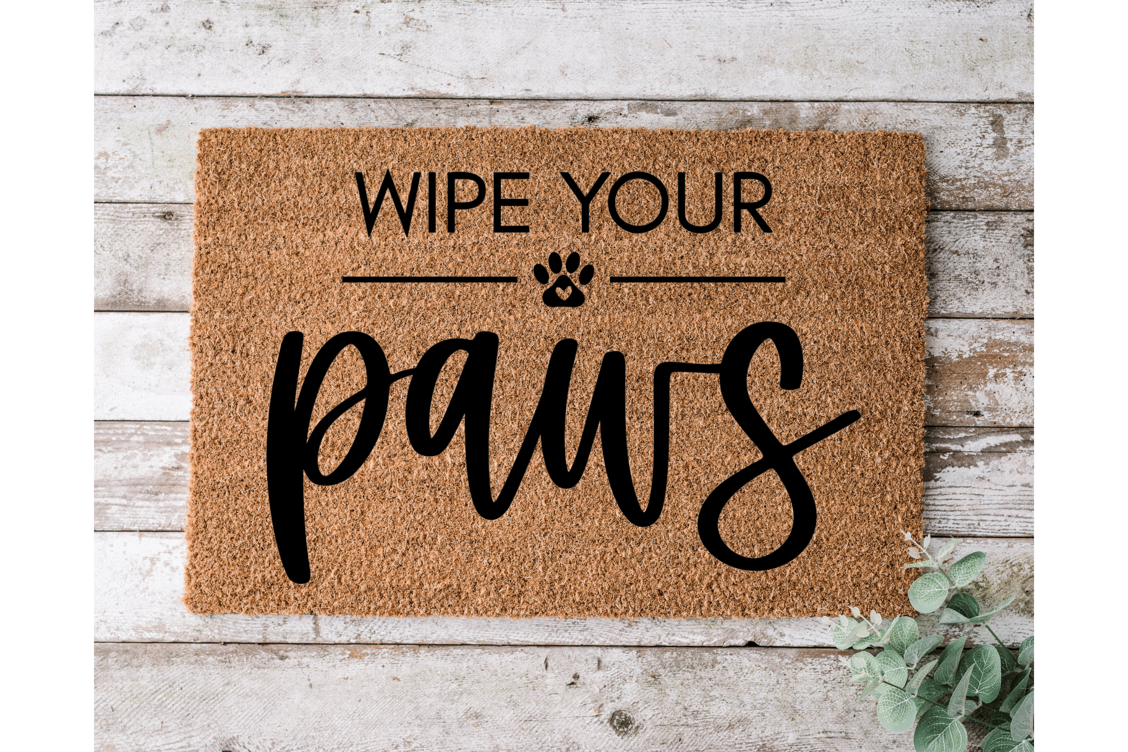 Wipe Your Paws - The Welcome DoorMat