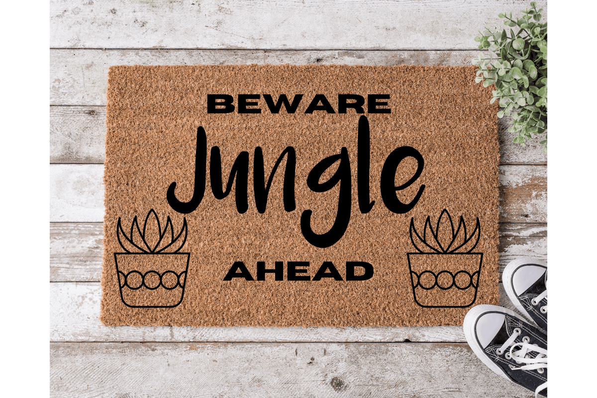 Beware Jungle Ahead - The Welcome DoorMat