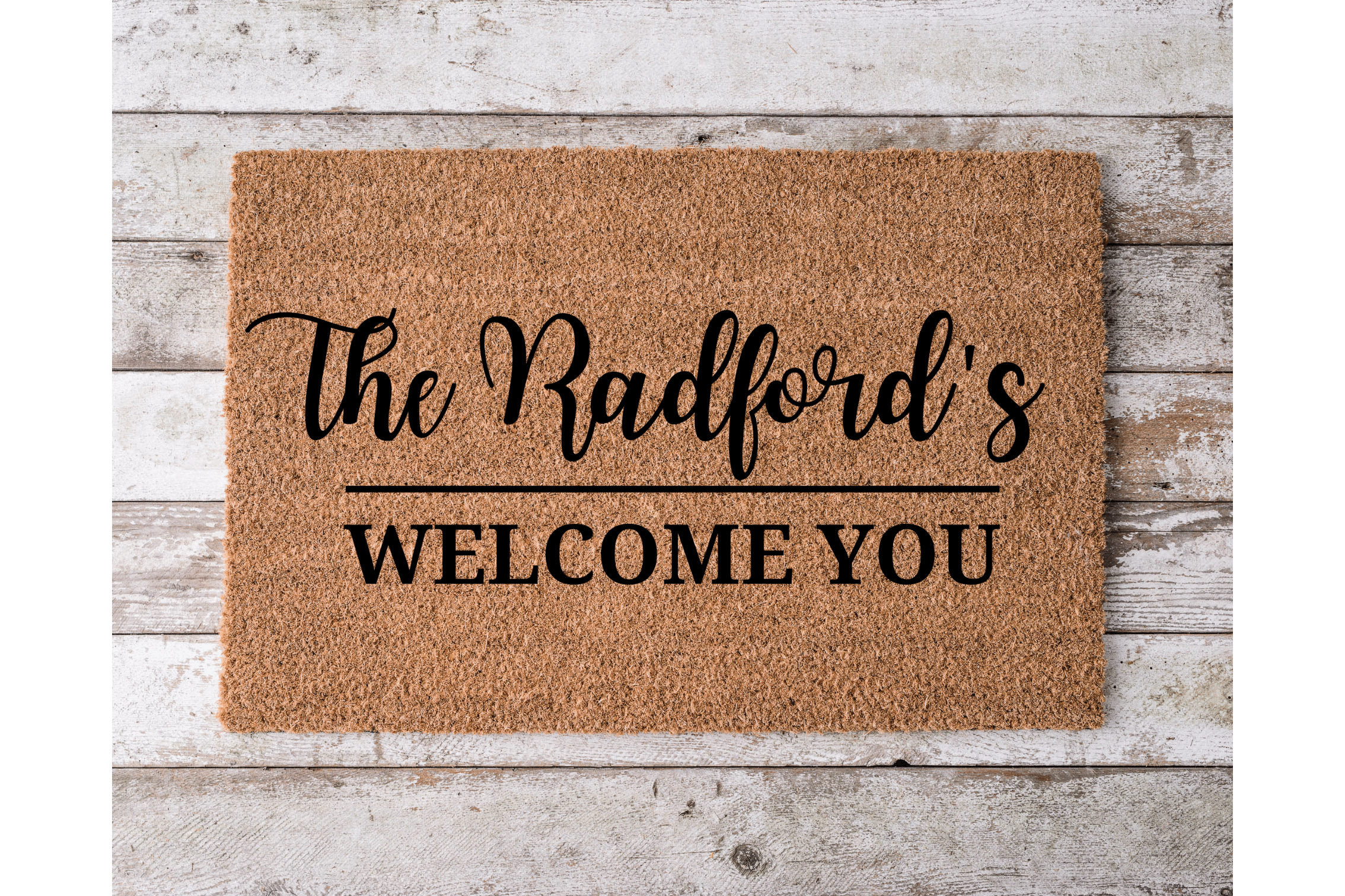 Create Your Own Design! - The Welcome DoorMat